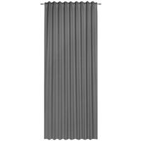 HOTOVÝ ZÁVĚS, black-out (nepropouští světlo), 135/300 cm - šedá, Basics, textil (135/300cm) - Esposa