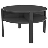 COUCHTISCH in Holzwerkstoff 74,4/74,4/45,5 cm  - Schwarz, Design, Holzwerkstoff (74,4/74,4/45,5cm) - Ti'me