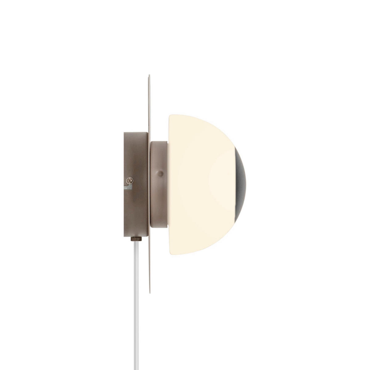 WANDLEUCHTE Bruna Bear 25/14/25 cm  - Braun, Design, Metall (25/14/25cm) - Nordlux