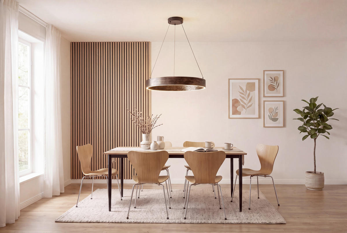 LED-HÄNGELEUCHTE Oxira 59/120 cm  - Multicolor/Schwarz, Design, Kunststoff/Metall (59/120cm) - Dieter Knoll