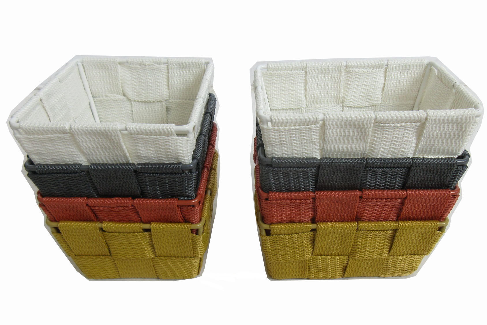 Aufbewahrungskorb Batista 10x10/ 12x8 Cm Kunststoff