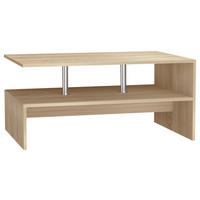 COUCHTISCH Holzwerkstoff 90/60/42 cm  - Sonoma Eiche, Design, Holzwerkstoff (90/60/42cm) - MID.YOU