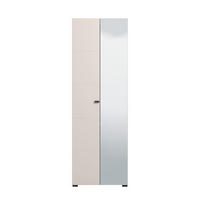 ELŐSZOBASZEKRÉNY 64/194/35 cm  - kasmír, Basics, faalapú anyag (64/194/35cm) - Xora