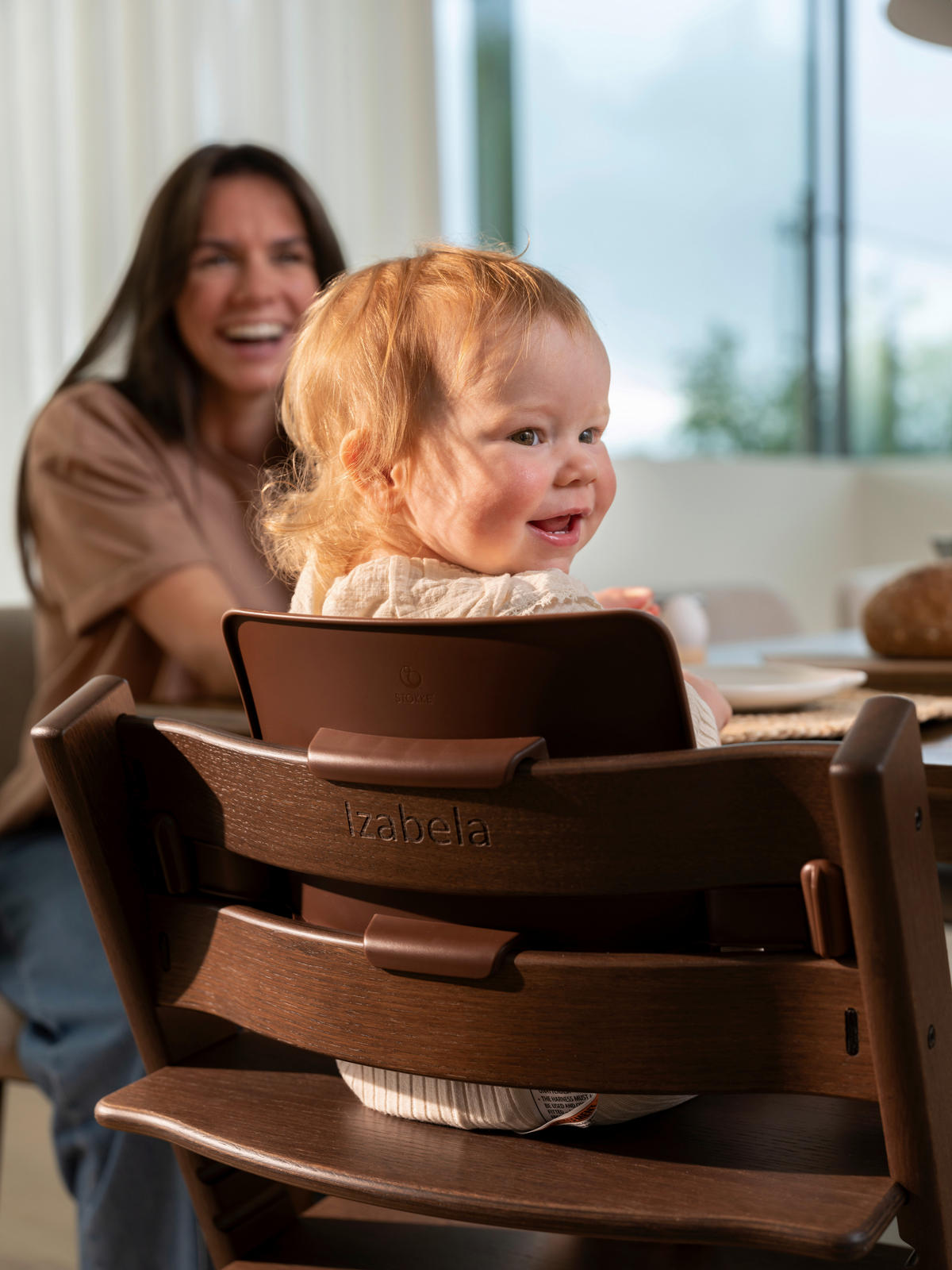 HOCHSTUHL Dunkelbraun Warm Brown  - Dunkelbraun, Basics, Holz (46/79/49cm) - Stokke