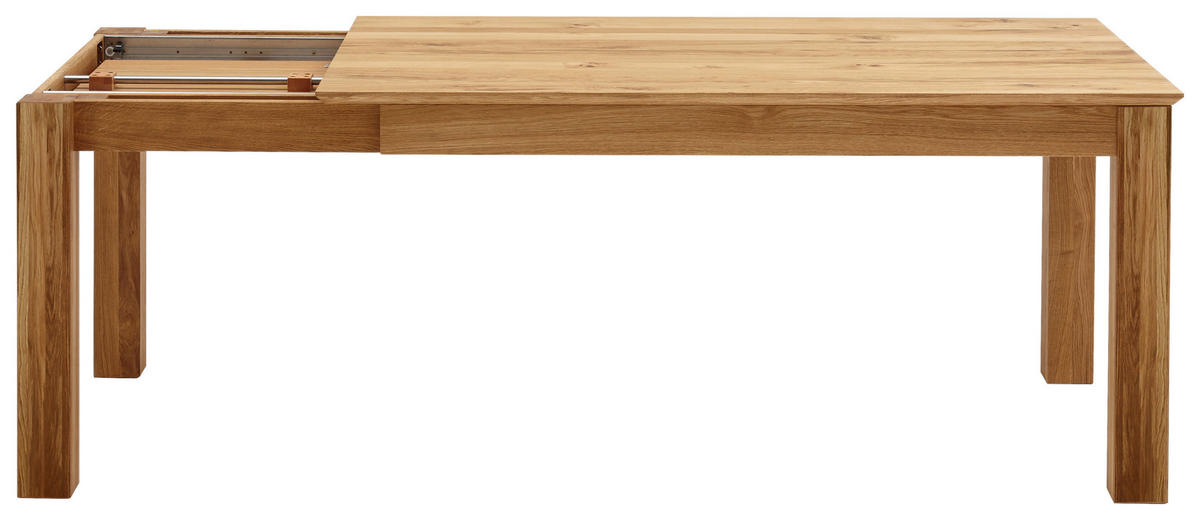 ESSTISCH Eichefarben rechteckig  ausziehbar  - Eichefarben, KONVENTIONELL, Holz (160-260/100/76cm) - Linea Natura