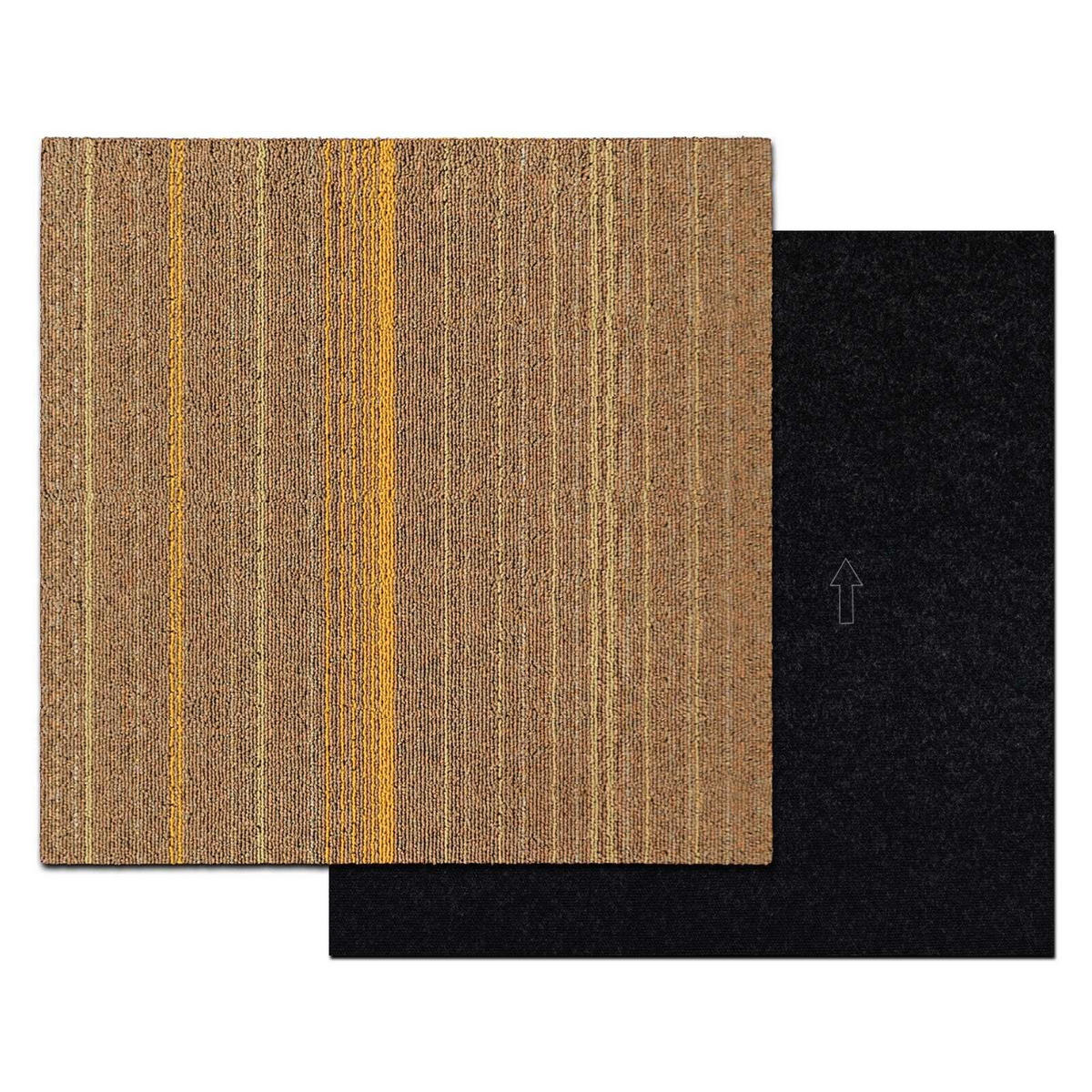 TEPPICHFLIESE - Beige, Basics, Kunststoff/Textil (50/50cm) - Esposa