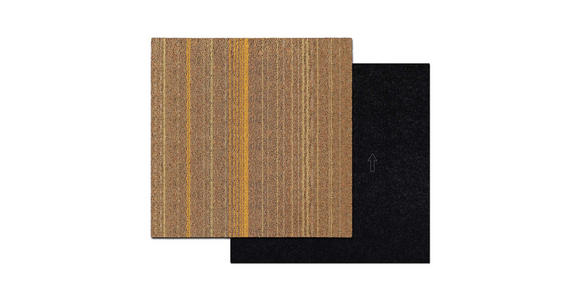 TEPPICHFLIESE - Beige, Basics, Kunststoff/Textil (50/50cm) - Esposa