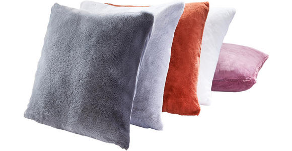 KISSENHÜLLE YUKON 48/48 cm  - Anthrazit, Design, Textil (48/48cm) - Novel