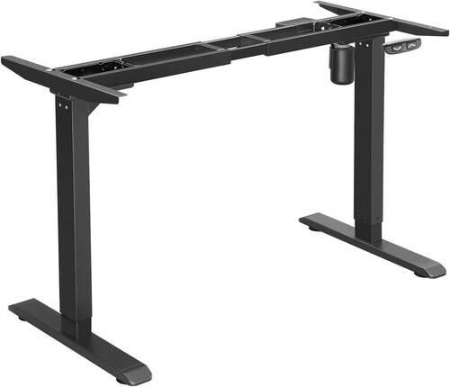 SCHREIBTISCHBEINE  in Schwarz  - Schwarz, Basics, Metall (115-147/71-112/60cm) - Boxxx