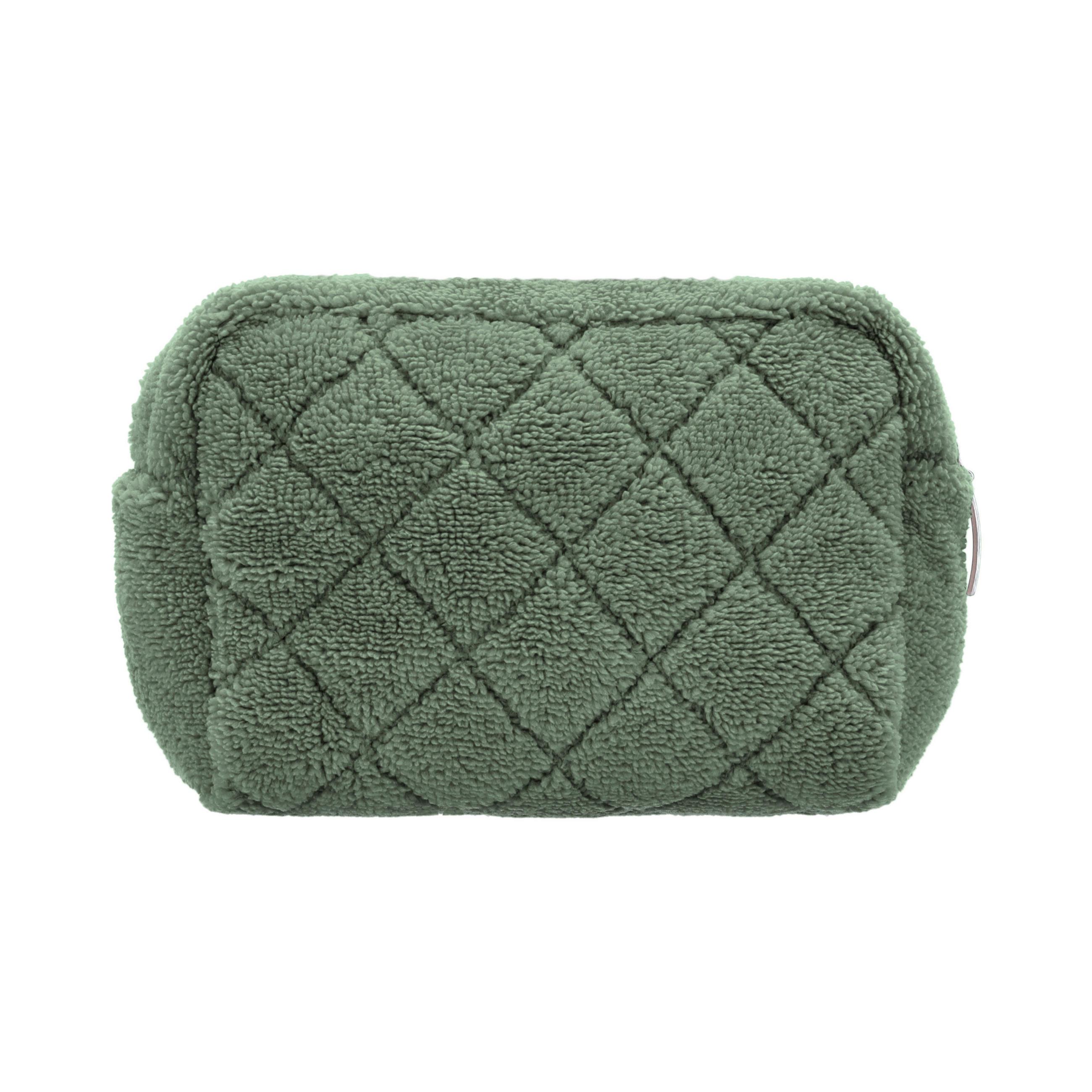 KOSMETIKTASCHE - Grün, Basics, Textil - Vossen