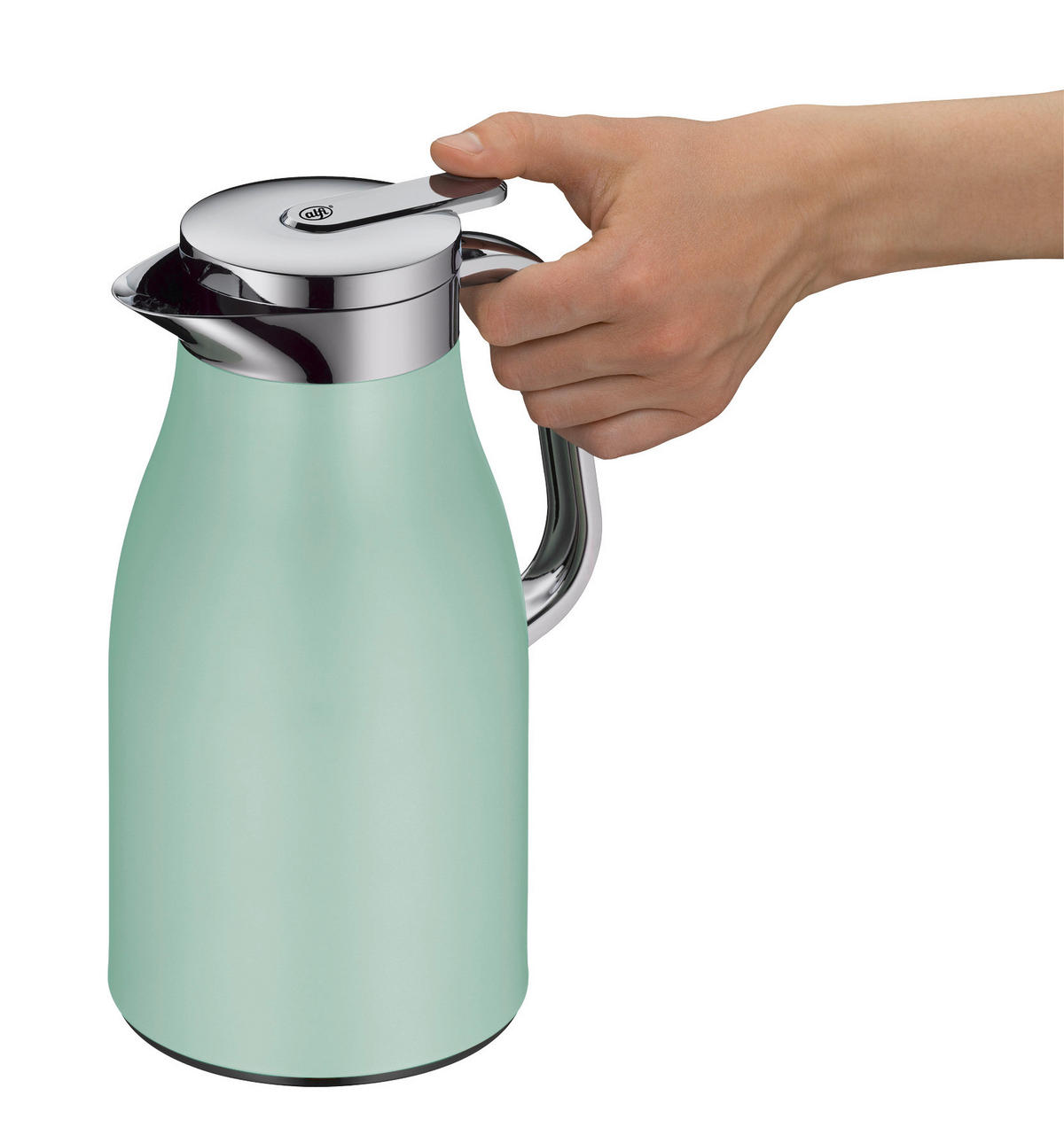 ISOLIERKANNE SKYLINE 1,0 L  - Pastellgrün, KONVENTIONELL, Metall (1,0l) - Alfi
