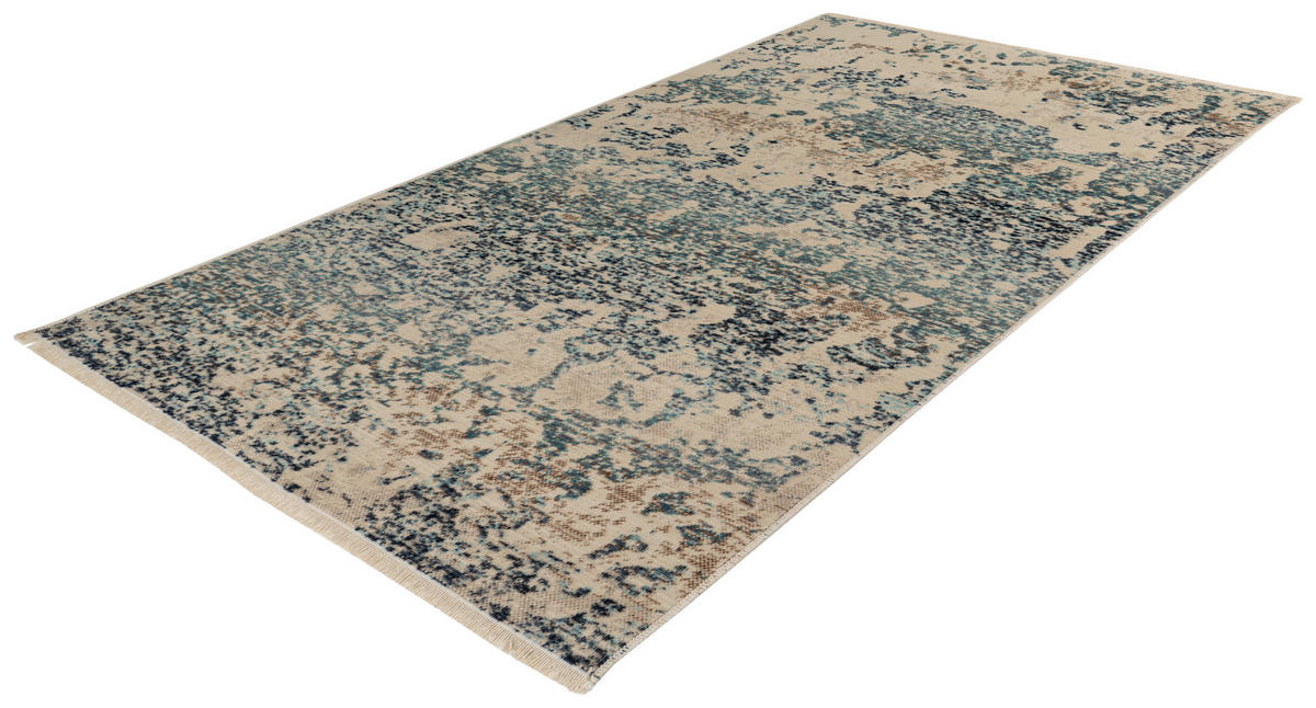 VINTAGE KOBEREC, 160/230 cm, modrá - modrá, Konvenční, textil (160/230cm)