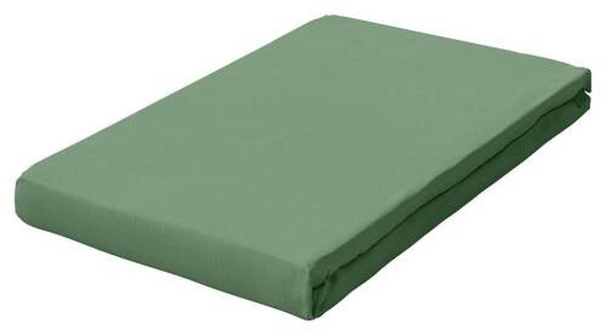 TOPPER-SPANNLEINTUCH 180-200/200-220 cm Jersey  - Grün, Basics, Textil (180-200/200-220cm) - Schlafgut