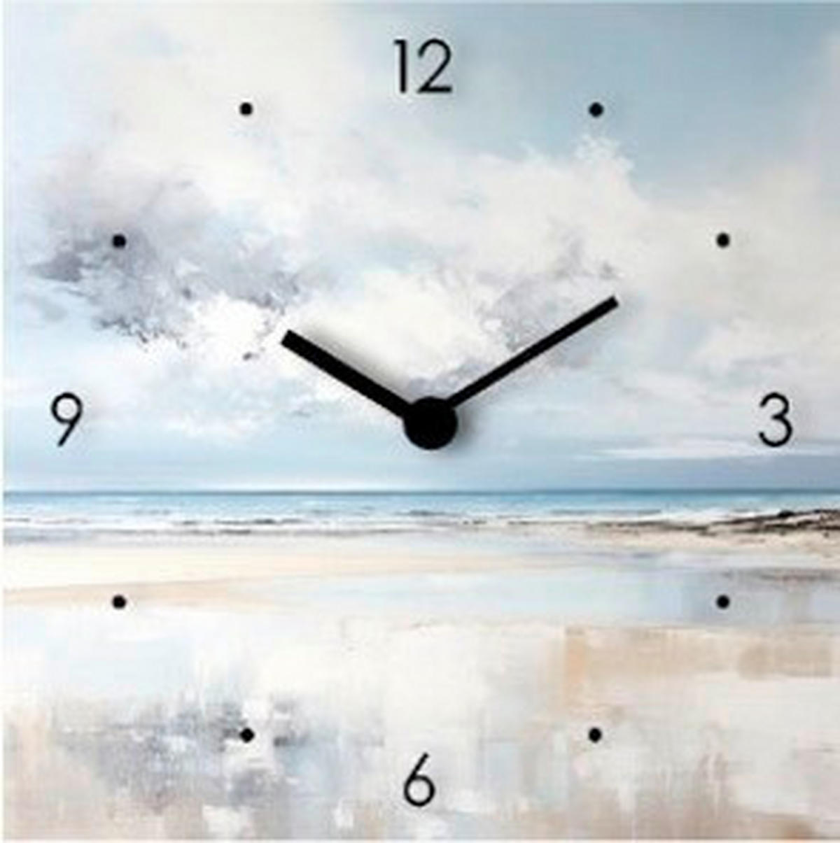 WANDUHR Multicolor 20/20/3,1 cm  - Multicolor, Basics, Metall (20/20/3,1cm) - Euroart