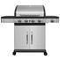 BBQ GASGRILLER GS4 - Silberfarben/Schwarz, KONVENTIONELL, Metall (133/59/112cm) BBQ GASGRILLER GS4 - Silberfarben/Schwarz, KONVENTIONELL, Metall (133/59/112cm)