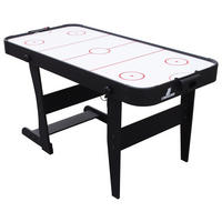 ICING FOLDING AIRHOCKEY TABLE - Schwarz, KONVENTIONELL, Holz (73/79/152cm) - Ambia Garden