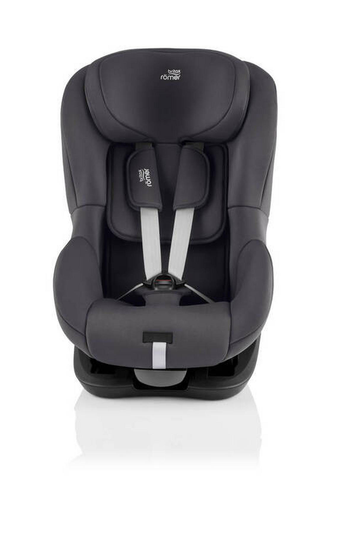 KINDERAUTOSITZ KING PRO  - Dunkelgrau/Grau, Basics, Kunststoff/Textil (45/67/54cm) - Britax Römer