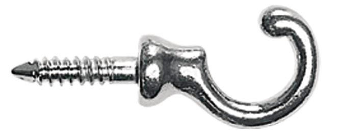 RAFFHAKEN  - Nickelfarben, Basics, Metall (2.9/2.7cm) - Homeware