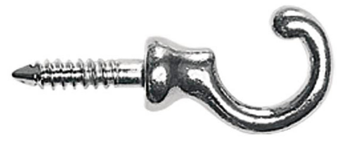 RAFFHAKEN  - Nickelfarben, Basics, Metall (2.9/2.7cm) - Homeware