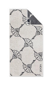 DUSCHTUCH Infinity Cornflower Zoom 80/150 cm  - Beige/Grau, Design, Textil (80/150cm) - Joop!