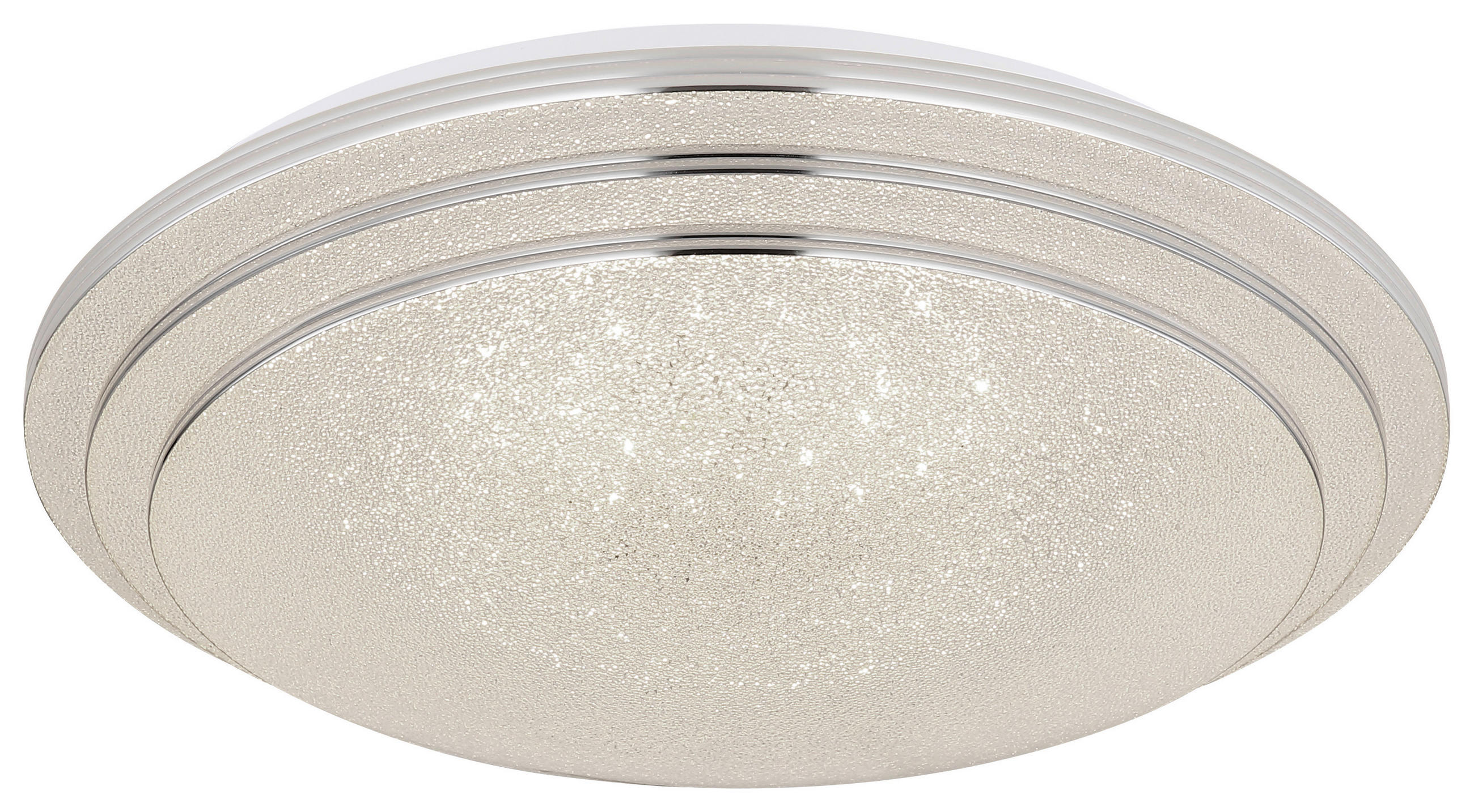 STROPNA LED-SVETILKA   //2700-6500 K/230 V/ - bela/opal, Basics, kovina/umetna masa (40/9,5cm) - Globo