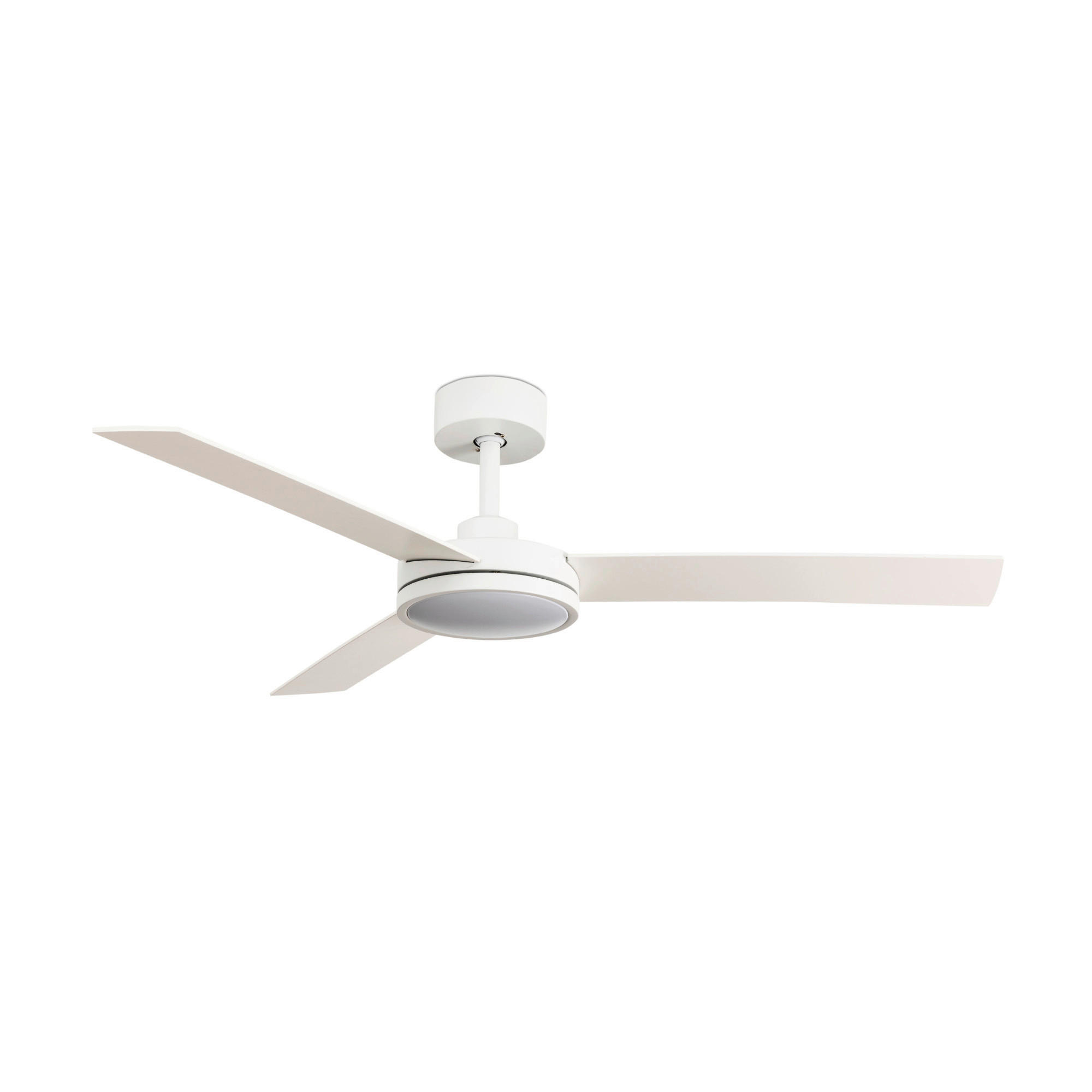 Ventilator mit Beleuchtung Faro Barth 132/29.1 cm   - Weiß, KONVENTIONELL, Holzwerkstoff/Metall (132/29.1cm)