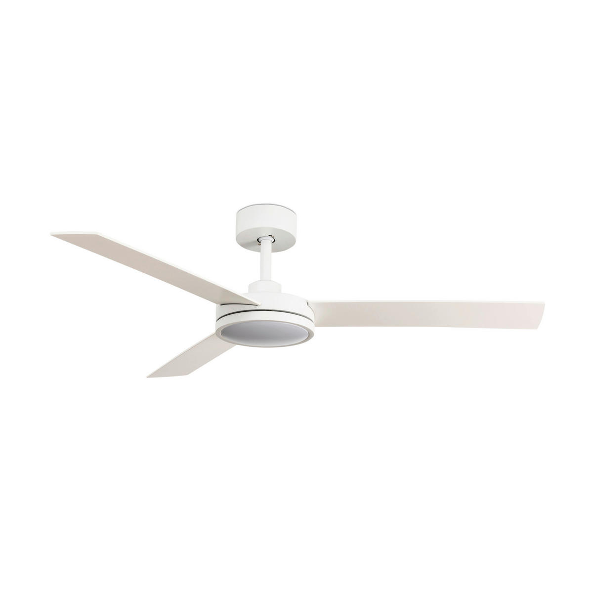 Ventilator mit Beleuchtung Faro Barth 132/29.1 cm   - Weiß, KONVENTIONELL, Holzwerkstoff/Metall (132/29.1cm)
