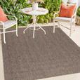 In- und Outdoorteppich 160/230 cm Zagora  - Braun/Grau, Basics, Textil (160/230cm) - Novel