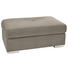 HOCKER in Textil Beige - Chromfarben/Beige, KONVENTIONELL, Kunststoff/Textil (118/46/67cm) - Carryhome HOCKER in Textil Beige - Chromfarben/Beige, KONVENTIONELL, Kunststoff/Textil (118/46/67cm) - Carryhome