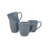 KAFFEEBECHERSET Bastia azzurro 4-teilig  - Blau, Trend, Keramik - Novel