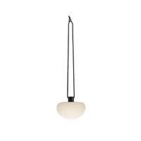 AUßENHÄNGELEUCHTE 20/55 cm   - Schwarz/Weiß, Design, Kunststoff/Metall (20/55cm) - Nordlux