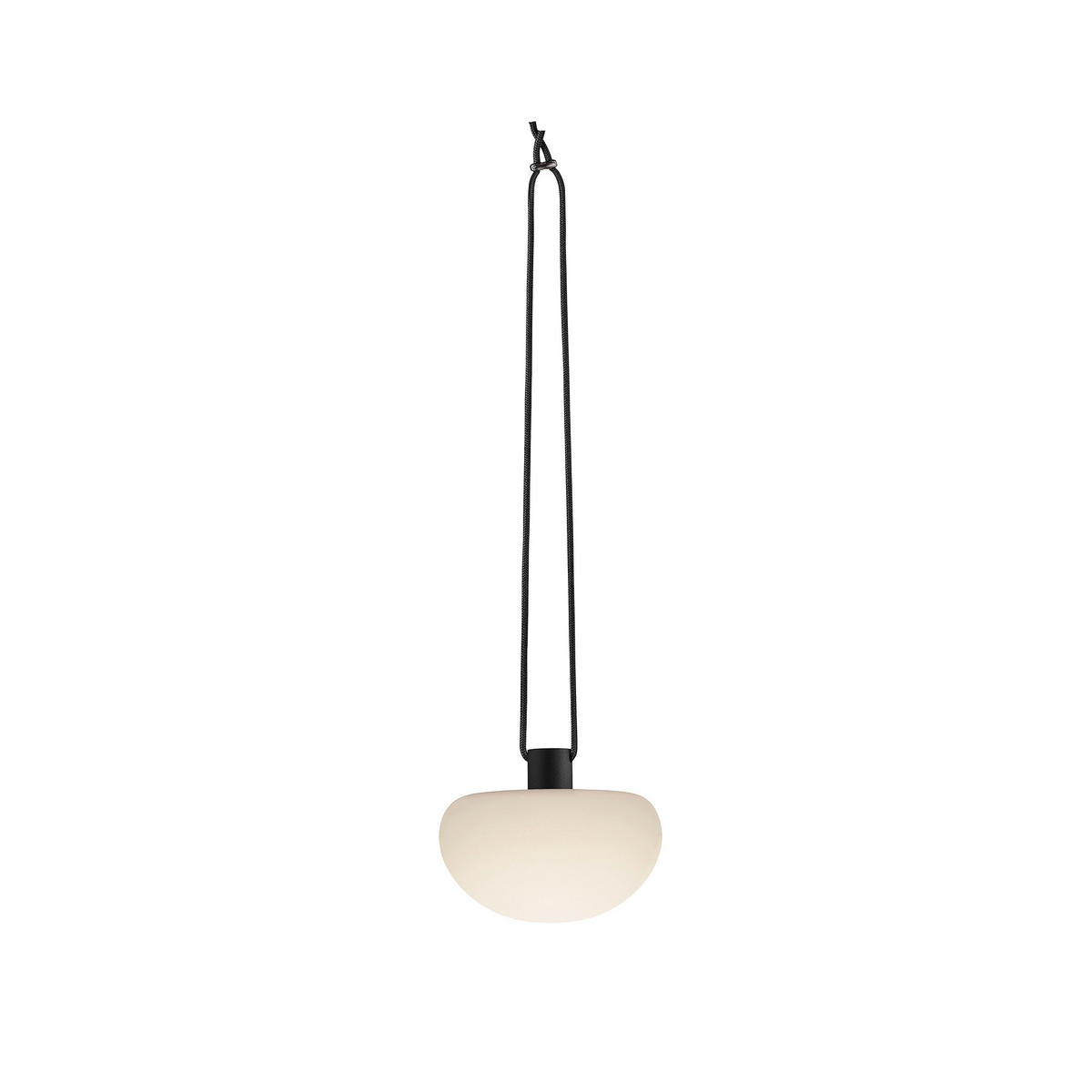 AUßENHÄNGELEUCHTE 20/55 cm   - Schwarz/Weiß, Design, Kunststoff/Metall (20/55cm) - Nordlux