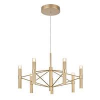 LED SVJETILJKA VISEĆA  60/150 cm      ELARA  - konjak, Design, metal (60/150cm)