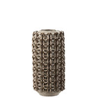 DEKOVASE  - Grau, Trend, Keramik (17/31cm)