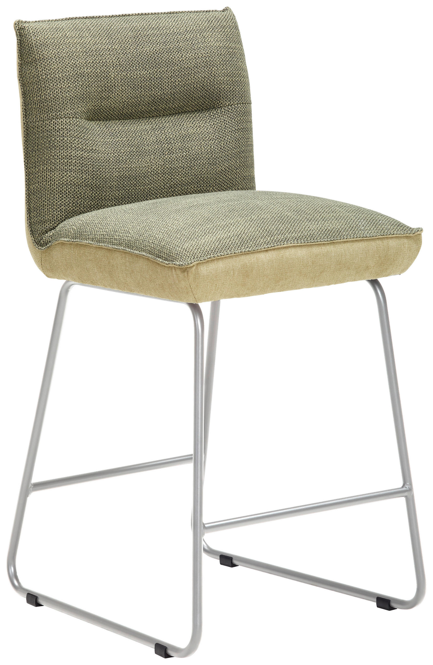 TRESENSTUHL in Metall, Textil Grün, Edelstahlfarben, Hellgrün  - Edelstahlfarben/Hellgrün, Design, Textil/Metall (48/92/54cm) - Dieter Knoll