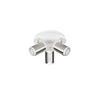 STRAHLER 30/16 cm   - Weiß/Nickelfarben, KONVENTIONELL, Metall (30/16cm) - Trio Leuchten