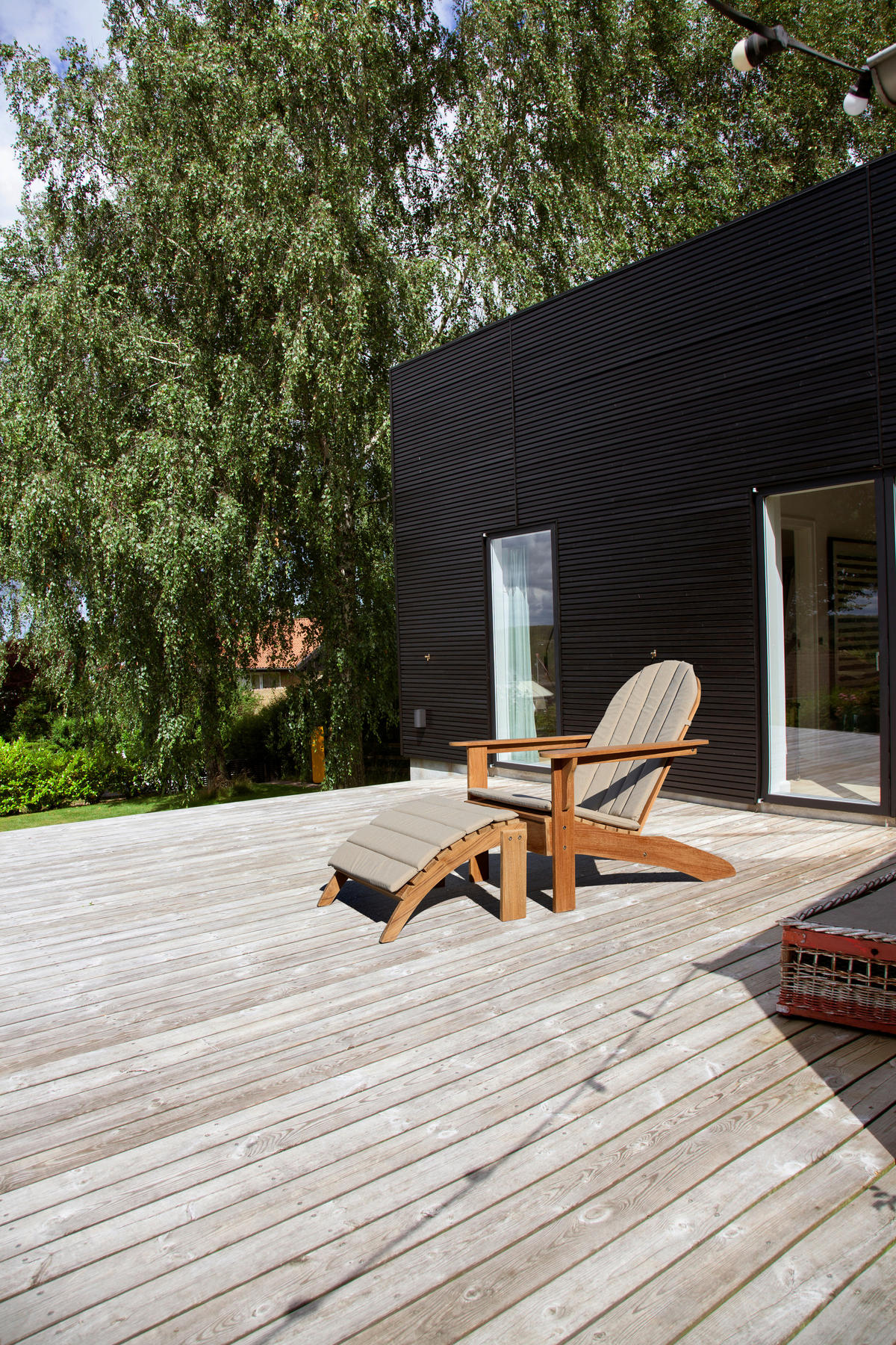 GARTENLIEGE Teakholz Teakfarben  - Teakfarben, Natur, Holz (105cm) - Gardenson