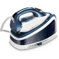 DAMPFBÜGELEISEN - Blau/Weiss, Modern, Keramik/Kunststoff (32.50/19/23cm) - Trisa Electronics