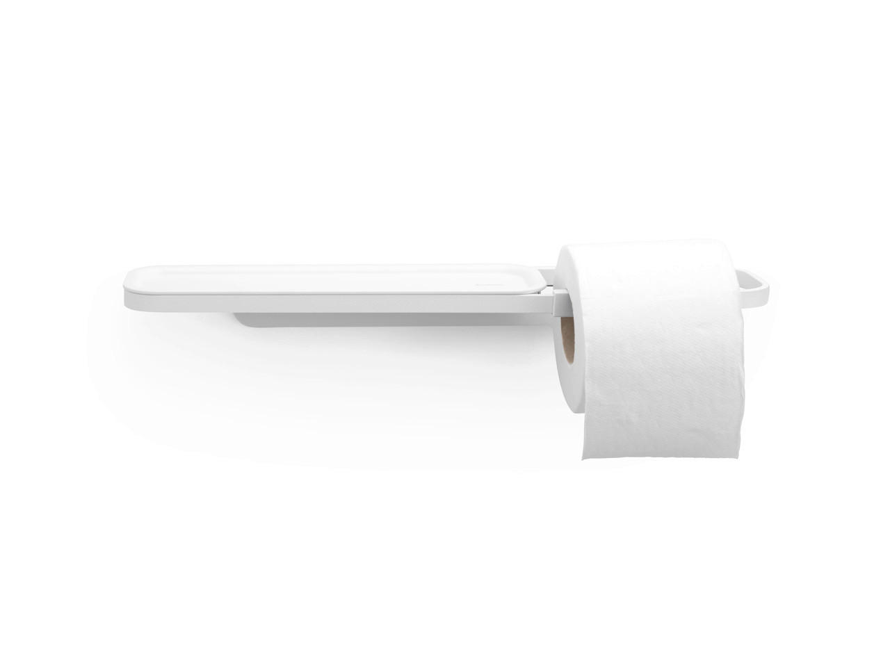 TOILETTENPAPIERHALTER - Weiß, Basics, Metall (42.1/4.4/8.9cm) - Brabantia