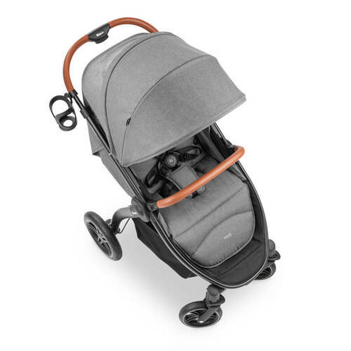 BUGGY Uptown  - Schwarz/Grau, Basics, Kunststoff/Textil (59.5/107/85cm) - Hauck