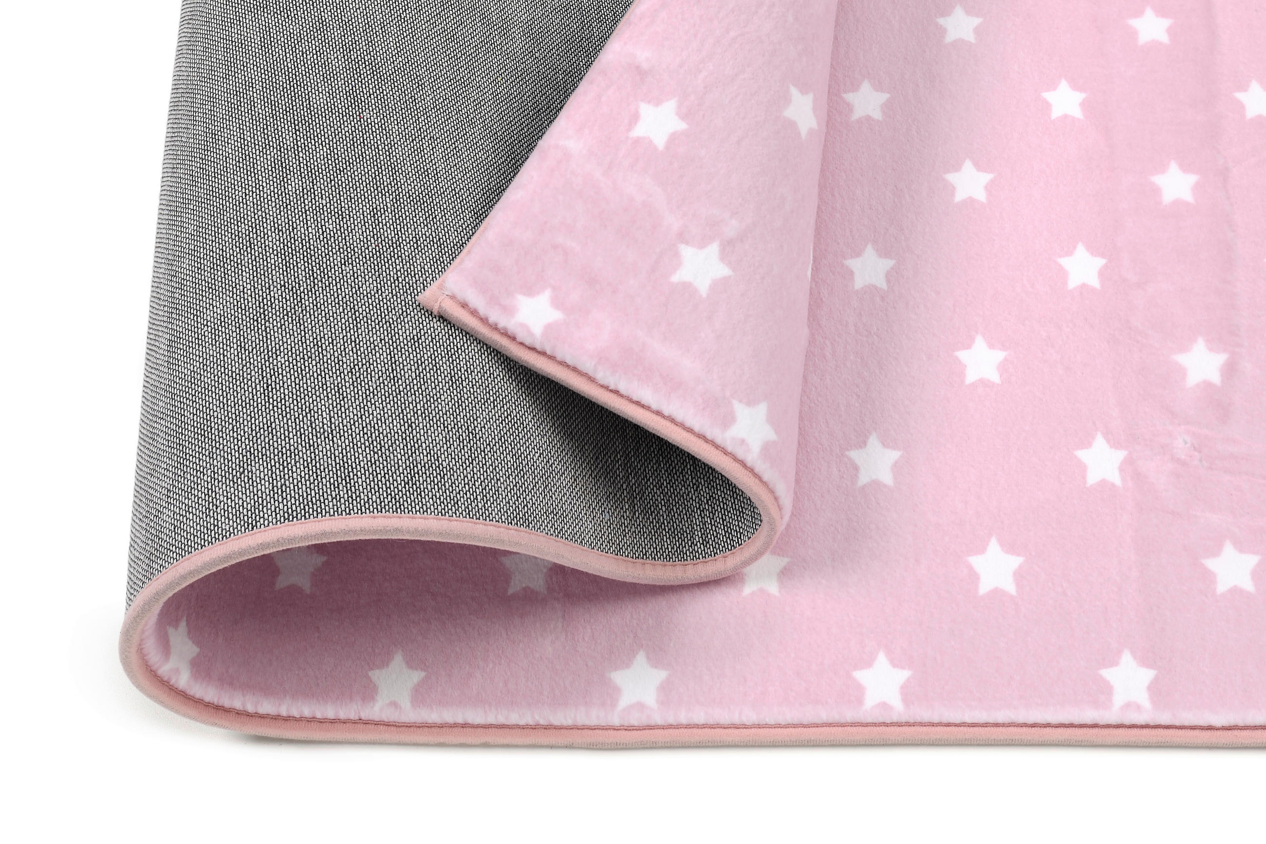 Thumbnail - Xxxl Kinderteppich Baby Glück, Hellrosa, Textil, Hase, rechteckig, 100x160 cm, Oeko-Tex® Standard 100, für Fußbodenheizu...