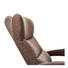 RELAXSESSEL Webstoff - Edelstahlfarben/Braun, Design, Textil/Metall (67/108/77cm) - Cantus