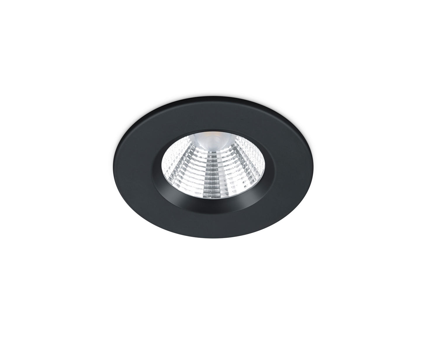 LED-EINBAUSPOT 8,5/5,4 cm   - Schwarz, KONVENTIONELL, Metall (8,5/5,4cm) - Trio Leuchten