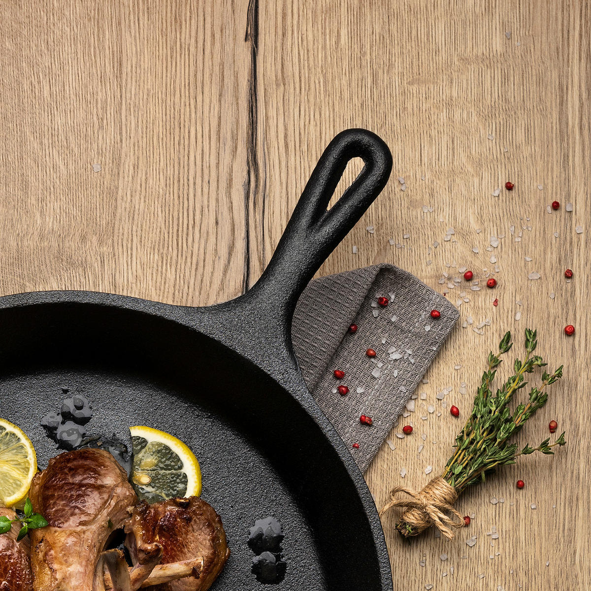 BRATPFANNE BLACK  - Schwarz, Basics, Metall (30/5cm)