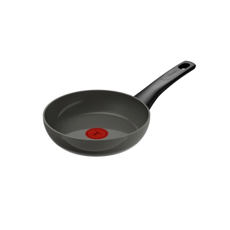 PONEV ZA PEČENJE Renewal 20 cm keramična prevleka  - barve aluminija, Basics, kovina (20cm) - Tefal