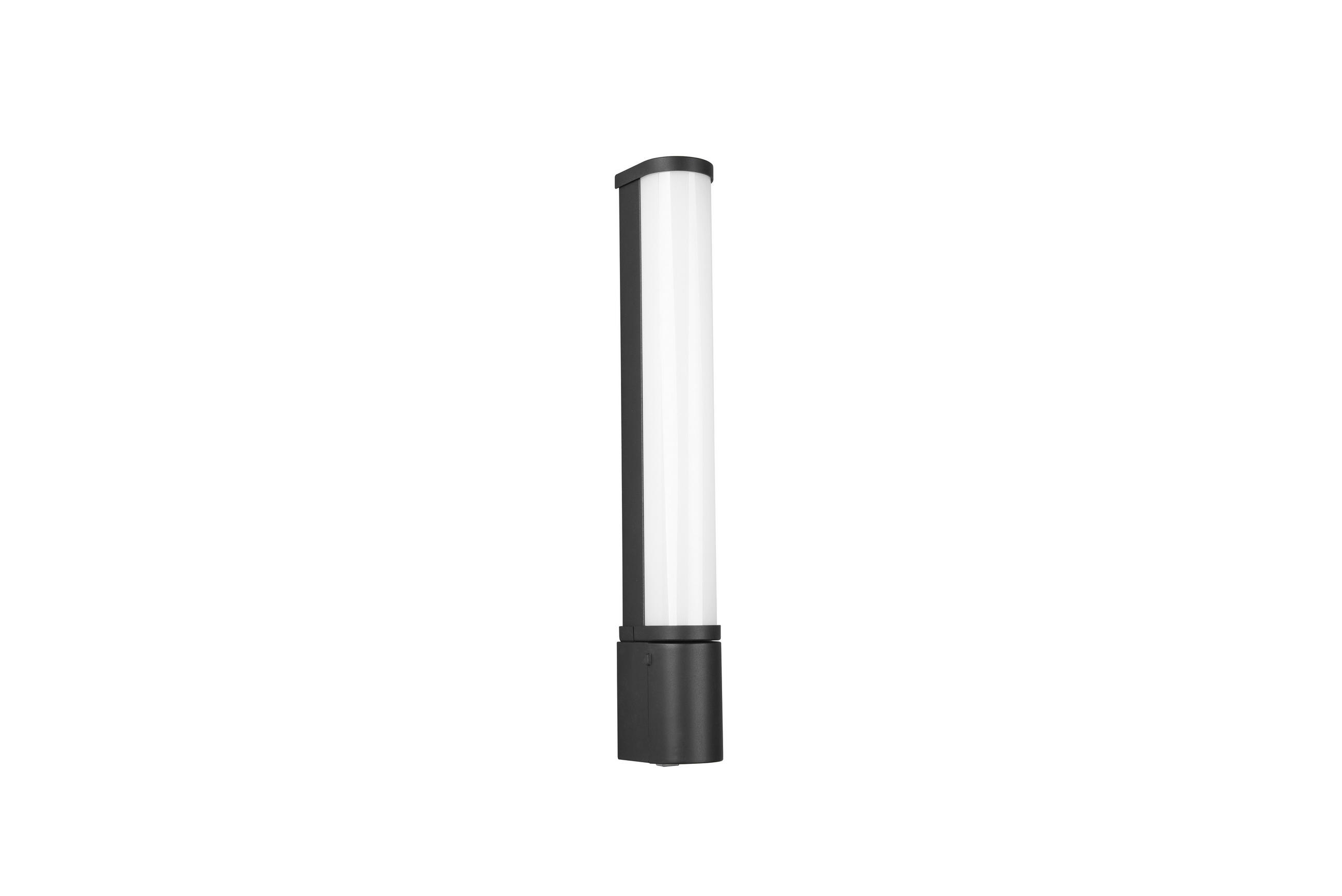 BADEZIMMER-WANDLEUCHTE 41,5/7/5,5 cm   - Schwarz, Basics, Kunststoff (41,5/7/5,5cm) - Trio Leuchten