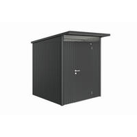 GERÄTEHAUS 180/218/220 cm  - Dunkelgrau, Design, Metall (180/218/220cm) - Biohort