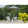 SONNENSCHIRM 270 cm  - Grau, KONVENTIONELL (270/250cm) - Gardenson