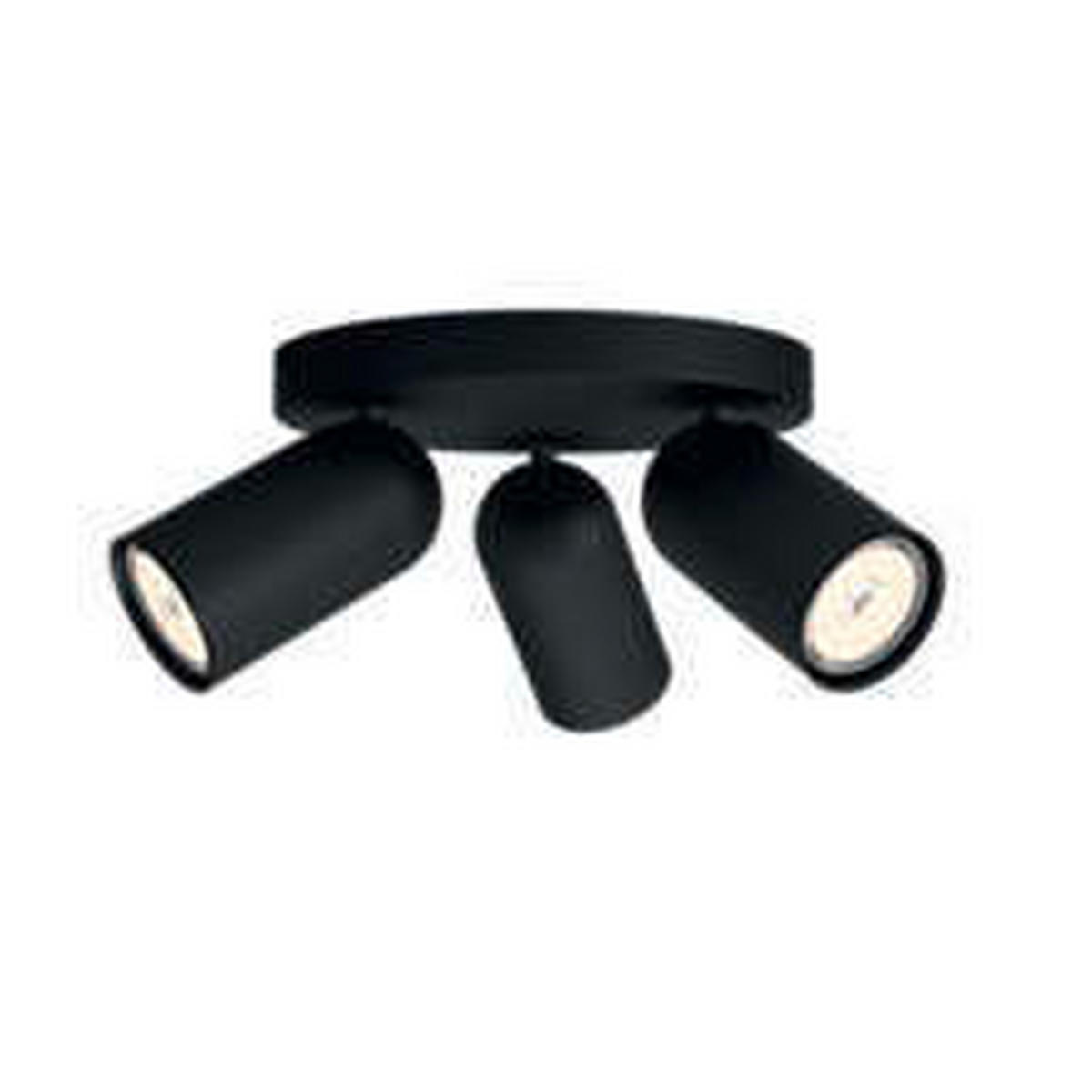 REFLEKTOR - crna, Osnovno, metal (19.8/19.8/8,2cm) - Philips