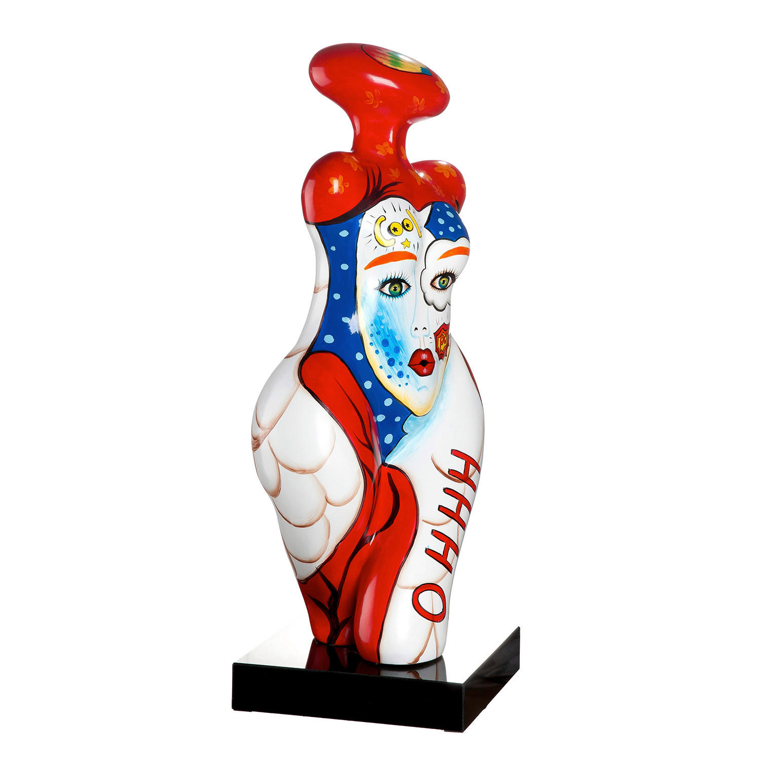 SKULPTUR - Multicolor, Basics, Kunststoff/Stein (32/71/25cm)